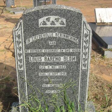 BLOM Louis Barend 1863-1946