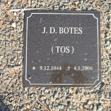 BOTES J.D. 1944-2006