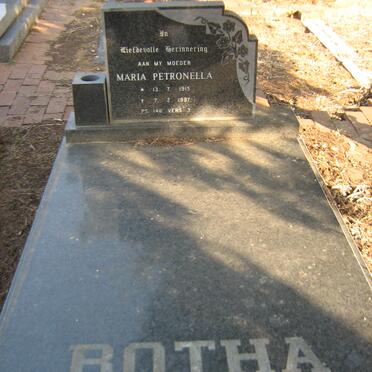 BOTHA Maria Petronella 1915-1997