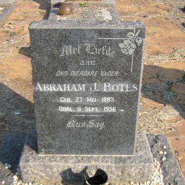 BOTES Abraham J. 1883-1956
