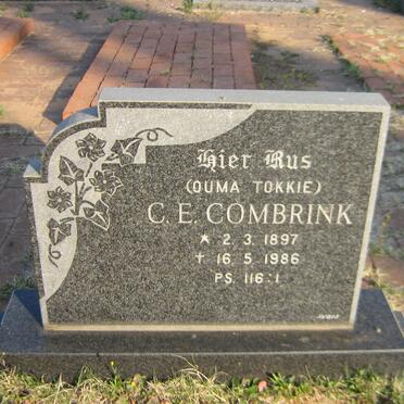 COMBRINK C.E. 1897-1986