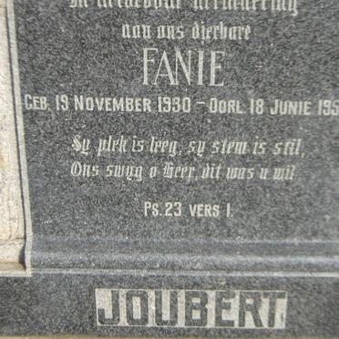 JOUBERT Fanie 1930-1951