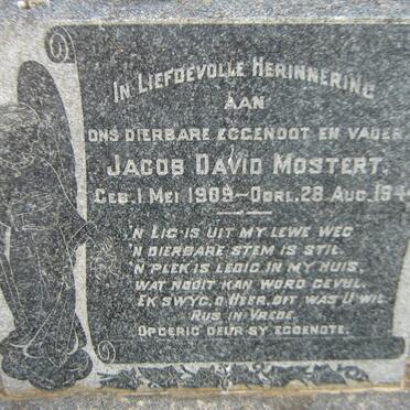 MOSTERT Jacob David 1909-1944