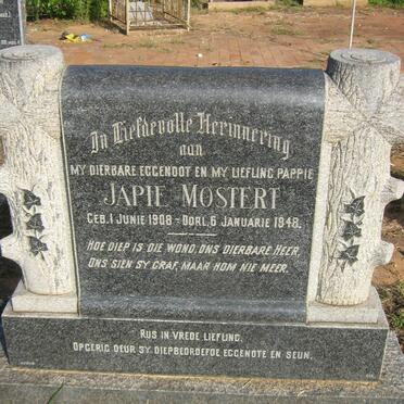 MOSTERT Japie 1908-1948