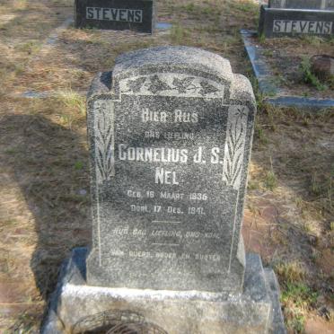 NEL Cornelius J. S. 1935-1941