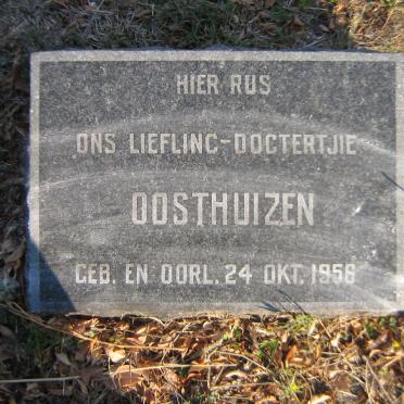OOSTHUIZEN Dogtertjie 1956-1956