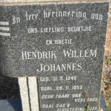 PIETERSE Hendrik Willem Johannes 1945-1953