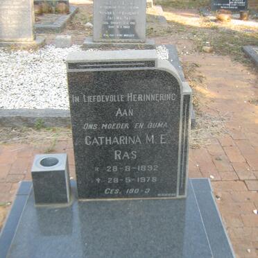 RAS Catharina M.E. 1892-1978