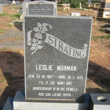 STRATING Leslie Norman 1907-1985