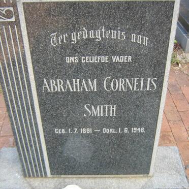SMITH Abraham Cornelis 1891-1948
