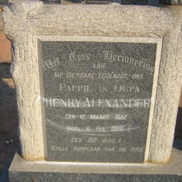 THOMPSON Henry Alexander 1882-1958 &amp; Helena Catharina DE LANGE 1893-1966