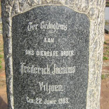 VILJOEN Frederick Jacobus 1903-1945
