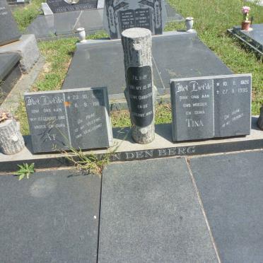 BERG At, van den 1922-1988 &amp; Tina 1926-1995