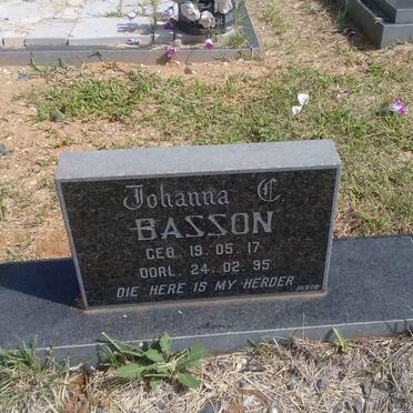 BASSON Johanna 1917-1995