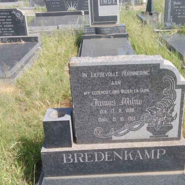 BREDENKAMP James Milne 1898-1967