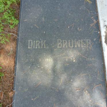 BRUWER Dirk 1903-1984 &amp; Tina 1911-1993