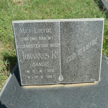 BOSHOFF Johannes R. 1912-1887