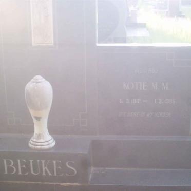 BEUKES Kotie M.M. 1912-1985
