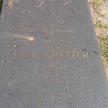 COETZER Lettie 1919-1992