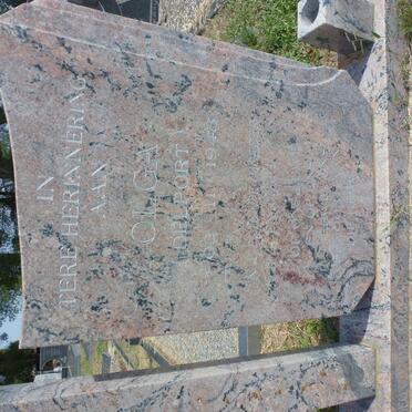 CALITZ James Gibson 1939-1996 &amp; Olga DELPORT 1943-