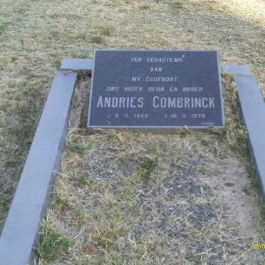 COMBRINCK Andries 1949-1978