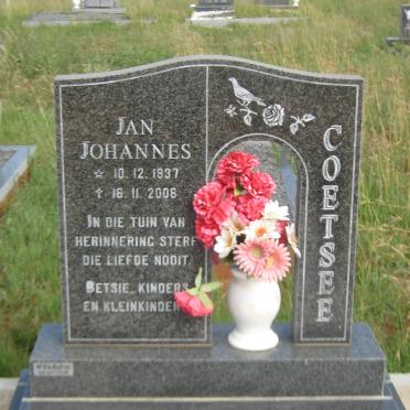 COETSEE Jan Johannes 1937-2006