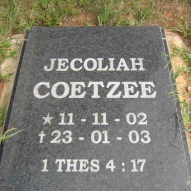 COETZEE Jecoliah 2002-2003