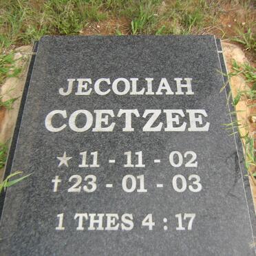 COETZEE Jecoliah 2002-2003
