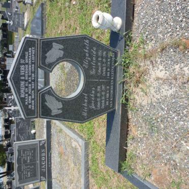 CRONJE Michael Jacobus 1930-1997 &amp; Elizabeth Gertruida 1934-1996