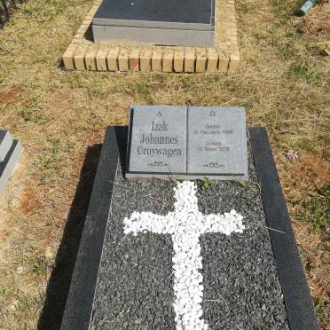 CRUYWAGEN Izak Johannes 1949-2016