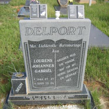 DELPORT Lourens Johannes Gabriël 1944-2005