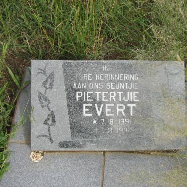 EVERT Pietertjie 1991-1992