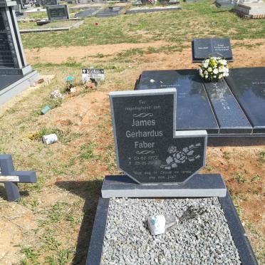 FABER James Gerhardus 1972-2016