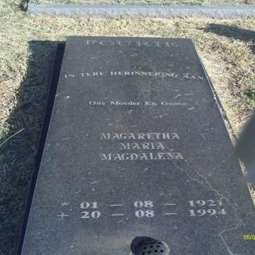 FOURIE Magaretha Maria Magdalena 1921-1994