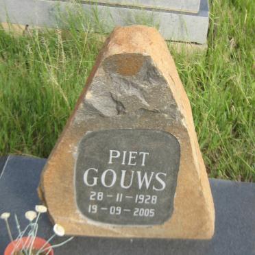 GOUWS Piet 1928-2005 &amp; Katie 1930-2007