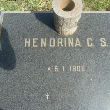 GROENEWALD Hendrina C.S. 1908-