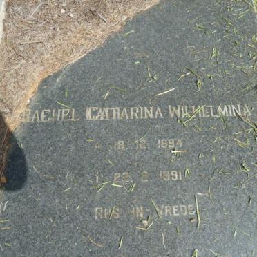 GOUWS Rachel Catharina Wilhelmina 1894-1991