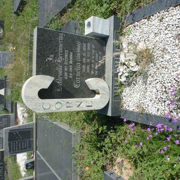 HELLMUTH Cornelia nee KRIGE 1958-1989