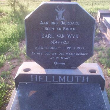 HELLMUTH Carl van Wyk 1956-1977