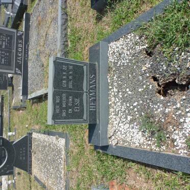 HEYMANS Elsie 1922-1996