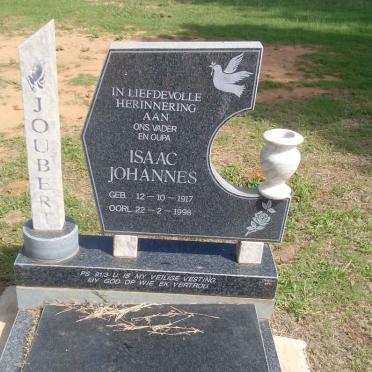 JOUBERT Isaac Johannes 1917-1998