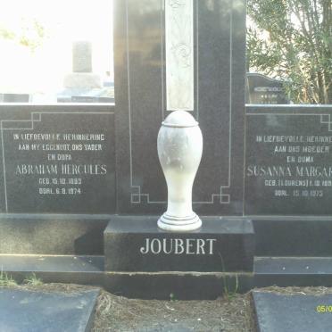 JOUBERT Abraham Hercules 1893-1974 &amp; Susanna Margaretha LOURENS 1895-1975
