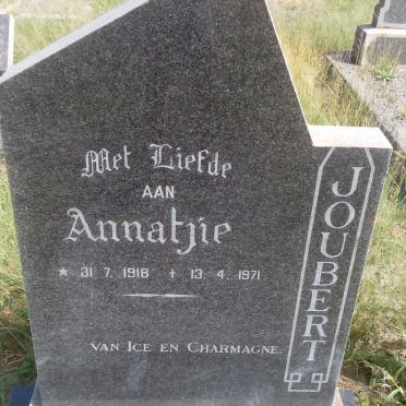 JOUBERT Annatjie 1918-1971