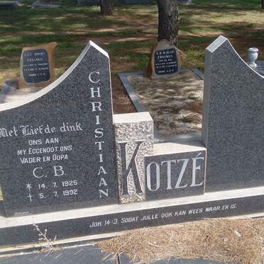 KOTZÉ C.B. 1925-1992