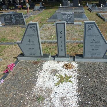 KOTZE Johannes Antonie 1926-1994 &amp; Doulina Hendrina WESSELS 1935-2010