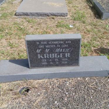 KRUGER M.M. 1908-1996