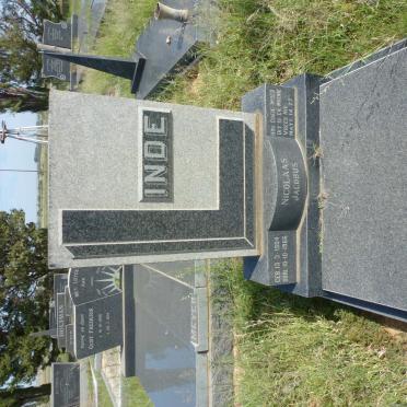 LINDE Nicolaas Jacobus 1904-1966
