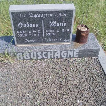 LABUSCHAGNE Oubaas 1933-2001 &amp; Marie 1939-