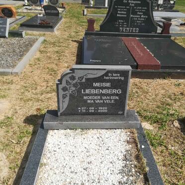 LIEBENBERG Meisie 1920-2000