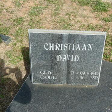 LOUW Christiaan David 1944-1997 &amp; Anna Margaretha 1945-